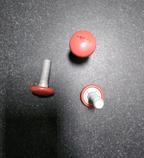 Carriage Bolt And Nut Caps